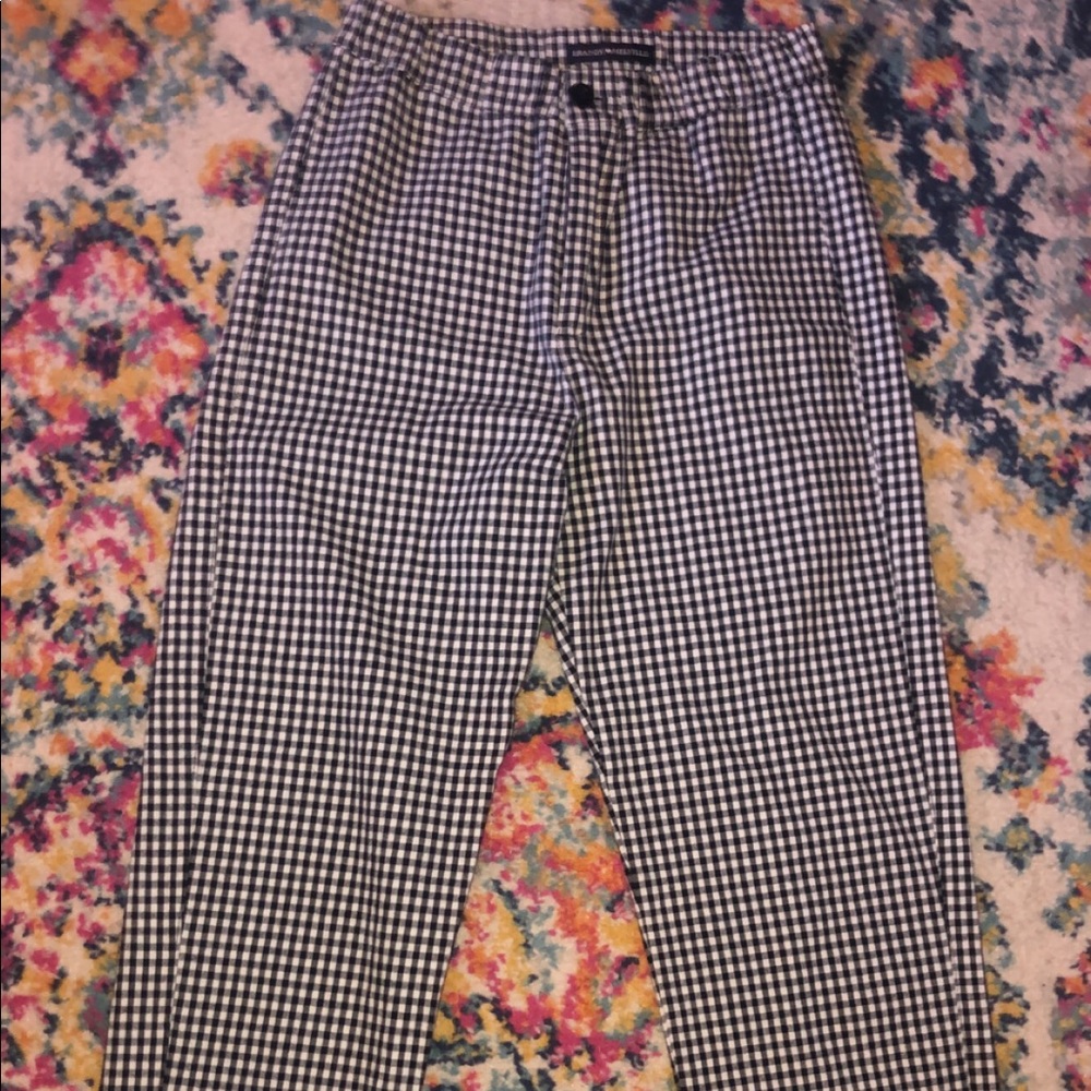 Gingham Pants